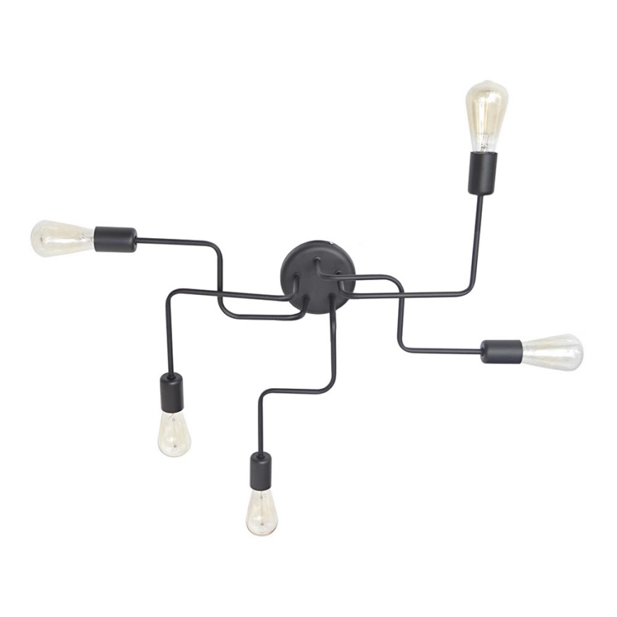 Lámpara de techo TUBE 5xE27/15W/230V