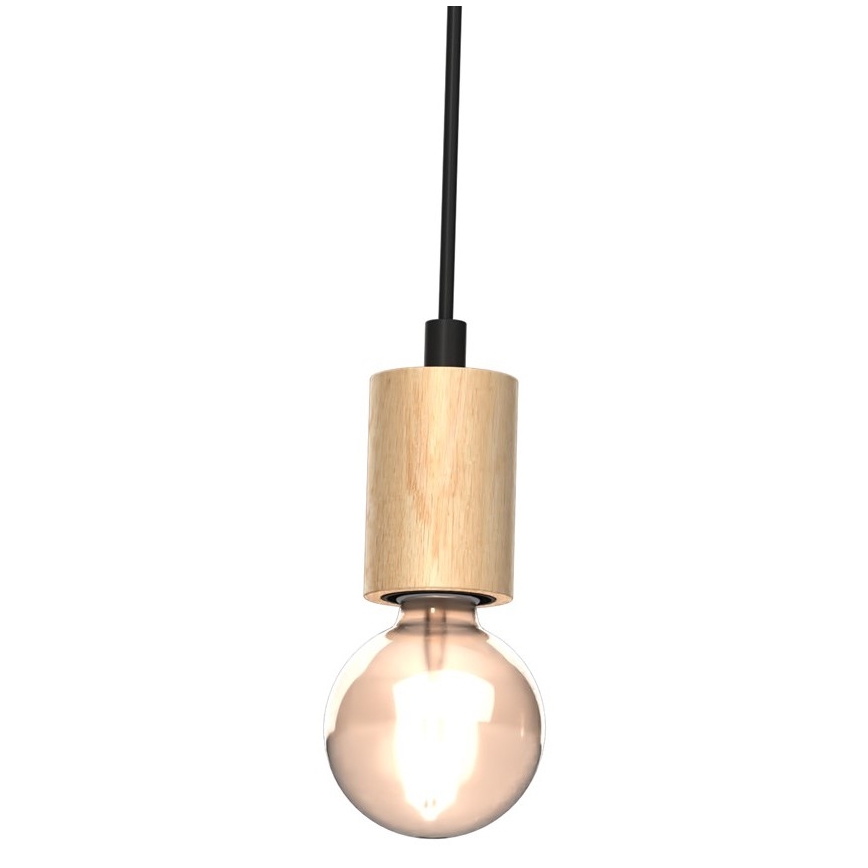 Lámpara de techo VIGA 3xE27/60W/230V madera