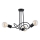 Lámpara de techo WINGO 3xE27/15W/230V negro