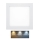 Lámpara empotrable de baño LED RAFA LED/25W/230V 3000/4000/6000K 30x30 cm IP44 blanco