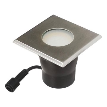 Lámpara empotrable de exterior LED EASY CONNECT 1xGU10/4W/230V 3000K IP65 cuadrado