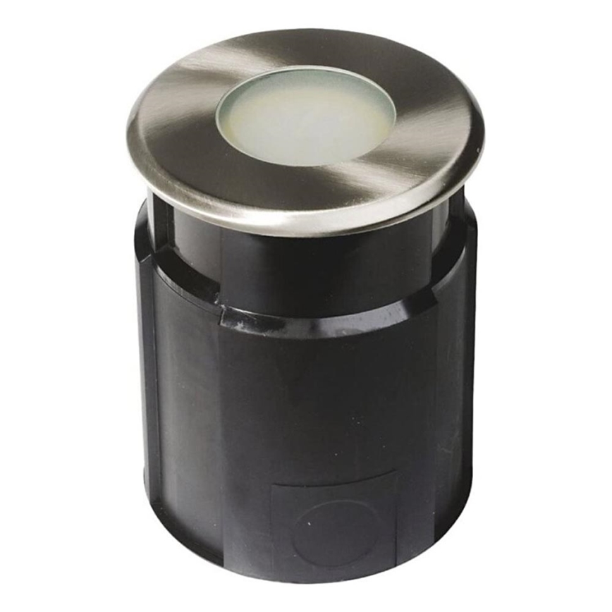 Lámpara empotrable de exterior LED EASY CONNECT 1xGU10/4W/230V 3000K IP65 redondeado