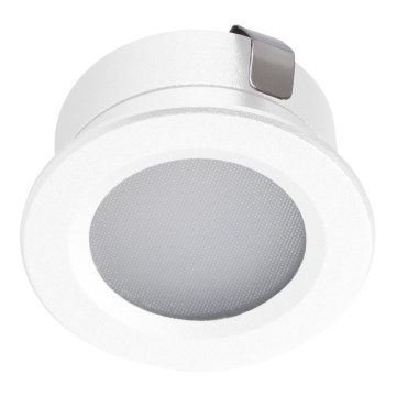 Lámpara empotrable de exterior LED IMBER LED/1W/12V 4000K diá. 3 cm 40 lm IP65 blanco