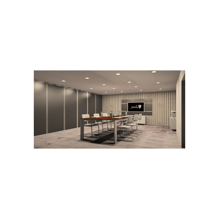 Lámpara empotrable de Techo LED Regulable LED/12W/230V 3000-6500K Wi-Fi Tuya