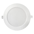 Lámpara empotrable LED CIRCLE LED/12W/230V 4000K diá. 17 cm blanco