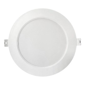 Lámpara empotrable LED CIRCLE LED/12W/230V 4000K diá. 17 cm blanco