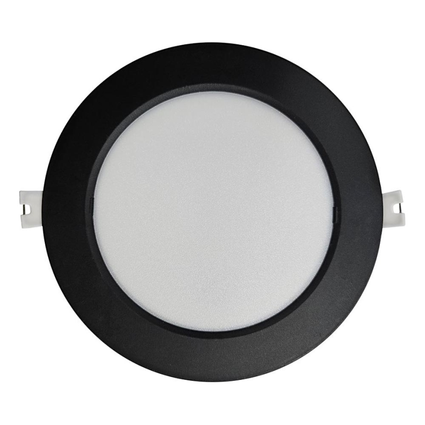 Lámpara empotrable LED CIRCLE LED/12W/230V 4000K diá. 17 cm negro