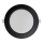 Lámpara empotrable LED CIRCLE LED/12W/230V 4000K diá. 17 cm negro