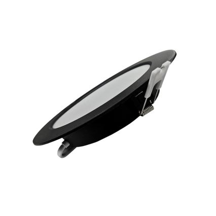 Lámpara empotrable LED CIRCLE LED/12W/230V 4000K diá. 17 cm negro