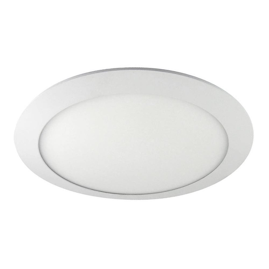 Lámpara empotrable LED CIRCLE LED/12W/230V 6500K diá. 17,5 cm blanco