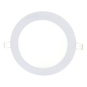 Lámpara empotrable LED CIRCLE LED/15W/230V 6500K diá. 18,8 cm blanco