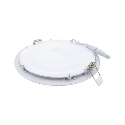 Lámpara empotrable LED CIRCLE LED/15W/230V 6500K diá. 18,8 cm blanco