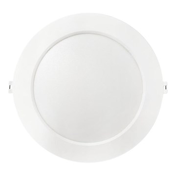 Lámpara empotrable LED CIRCLE LED/18W/230V 4000K diá. 22 cm blanco