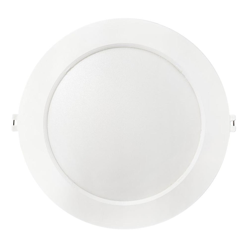 Lámpara empotrable LED CIRCLE LED/18W/230V 4000K diá. 22 cm blanco