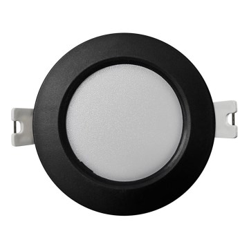Lámpara empotrable LED CIRCLE LED/3W/230V 4000K diá. 9 cm negro