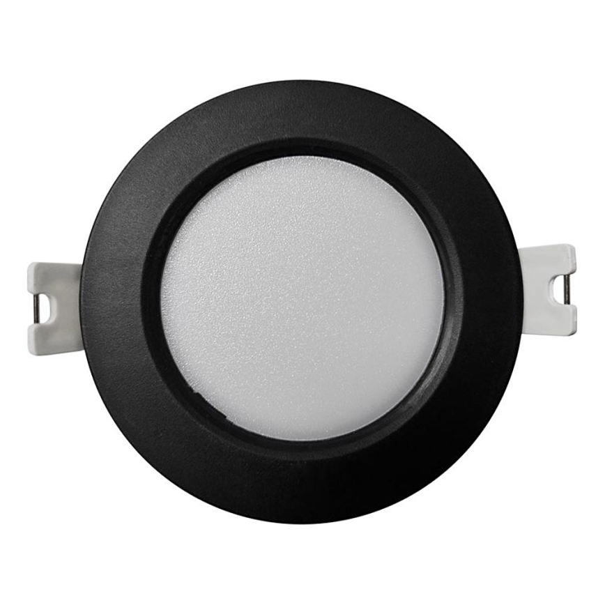 Lámpara empotrable LED CIRCLE LED/3W/230V 4000K diá. 9 cm negro