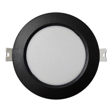Lámpara empotrable LED CIRCLE LED/6W/230V 4000K diá. 12 cm negro