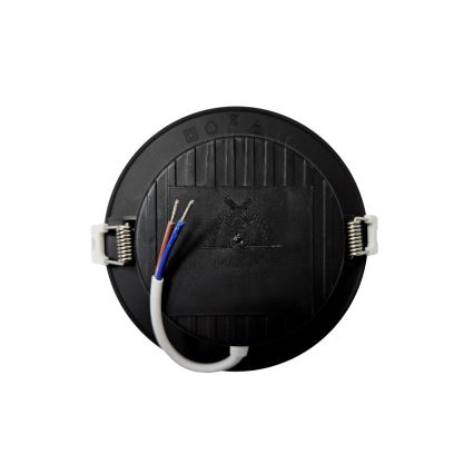 Lámpara empotrable LED CIRCLE LED/6W/230V 4000K diá. 12 cm negro