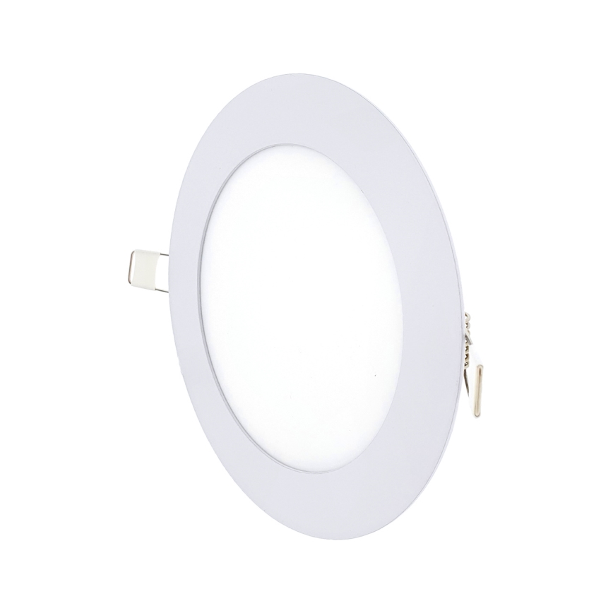 Lámpara empotrable LED CIRCLE LED/9W/230V 6500K diá. 14,5 cm blanco
