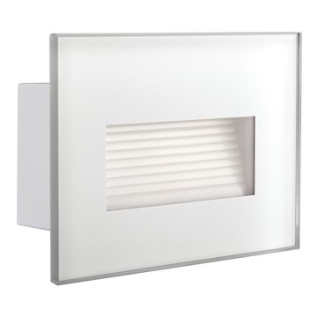 Lámpara empotrable LED GLASI LED/3W/230V 4000K IP44 blanco