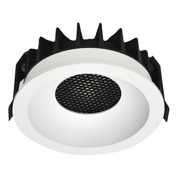 Lámpara empotrable LED LED/12W/230V 3000/4000/6400K ø 8,6 cm blanco