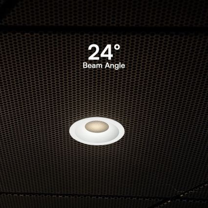 Lámpara empotrable LED LED/12W/230V 3000/4000/6400K ø 8,6 cm blanco