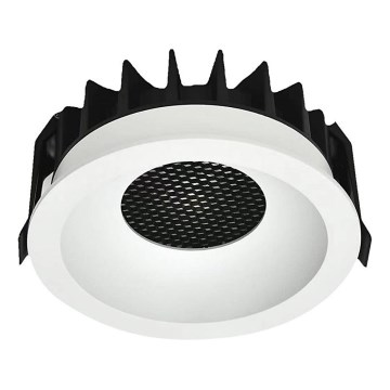 Lámpara empotrable LED LED/18W/230V 3000/4000/6400K diá. 10,6 cm blanco