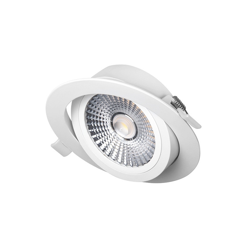Lámpara empotrable LED LED/18W/230V 3000K diá. 11,5 cm blanco