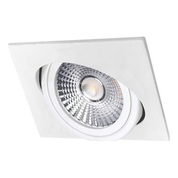 Lámpara empotrable LED LED/18W/230V 4000K 11,5x11,5 cm blanco