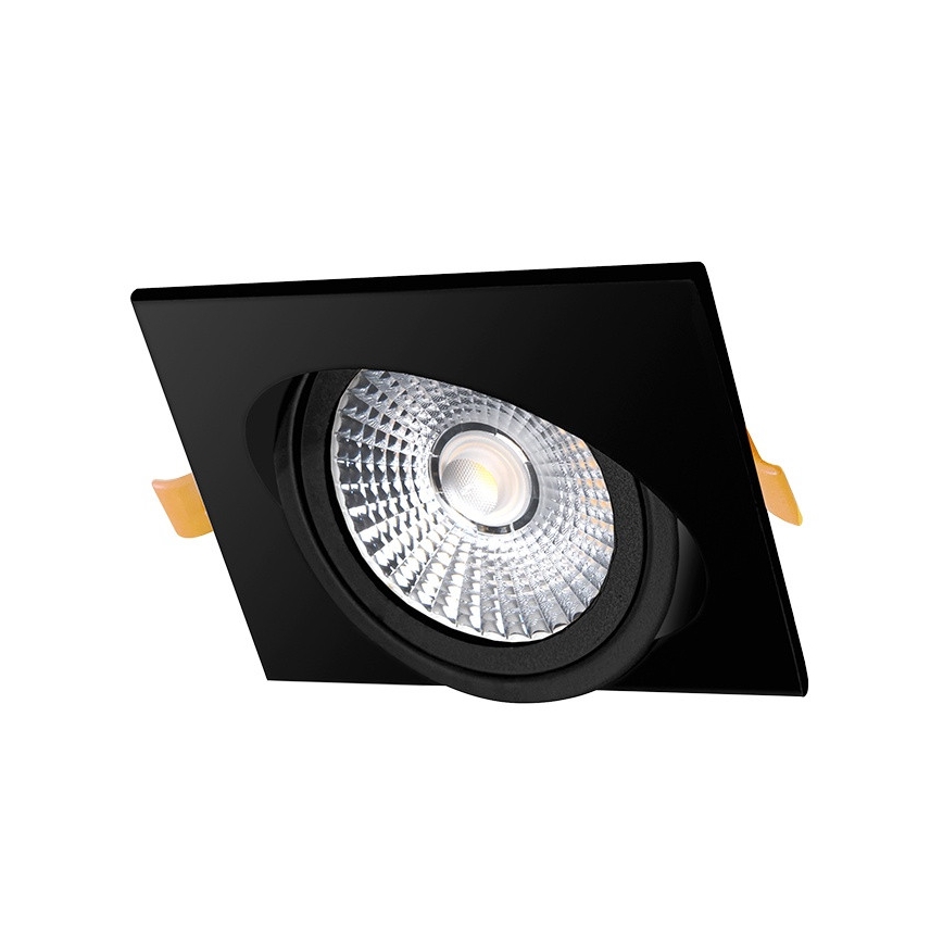 Lámpara empotrable LED LED/18W/230V 4000K 11,5x11,5 cm negro