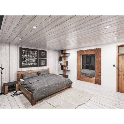 Lámpara empotrable LED LED/18W/230V 4000K diá. 11,5 cm blanco