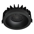 Lámpara empotrable LED LED/24W/230V 3000/4000/6400K ø 13,5 cm negro