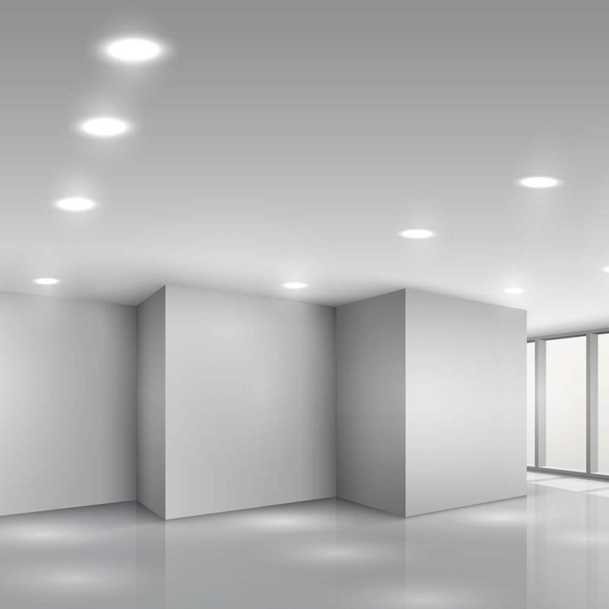 Lámpara empotrable LED LED/6W/230V diá. 12 cm 4000K blanco