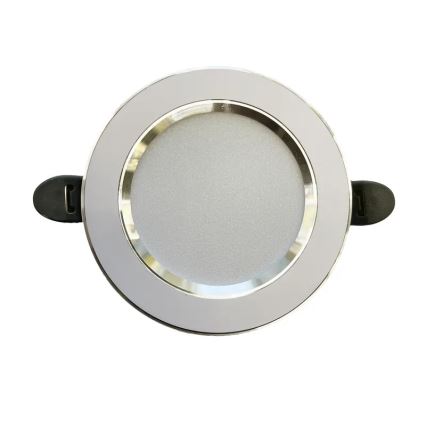 Lámpara empotrable LED LED/7,5W/230V 4000K blanco/plata