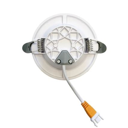 Lámpara empotrable LED LED/7,5W/230V 4000K blanco/plata