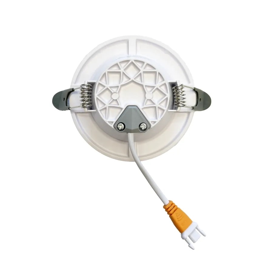 Lámpara empotrable LED LED/7,5W/230V 4000K blanco/plata