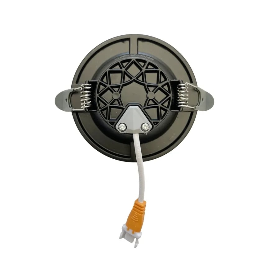 Lámpara empotrable LED LED/7,5W/230V 4000K negro/plata