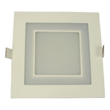Lámpara empotrable LED PELLO LED/6W/230V 4500K azul claro
