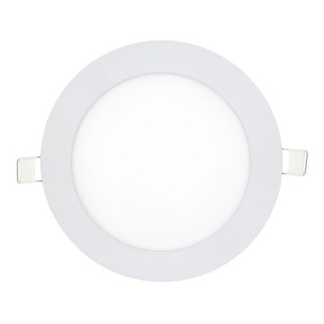 Lámpara empotrable LED QTEC LED/12W/230V 6500K diá. 16,7 cm