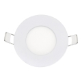 Lámpara empotrable LED QTEC LED/3W/230V 2700K diá. 8,3 cm