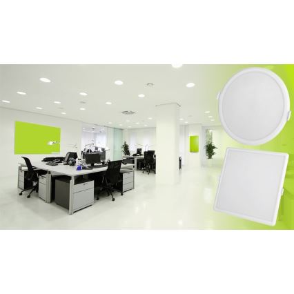 Lámpara empotrable LED regulable ALGINE LED/6W/230V Wi-Fi Tuya cuadrado