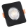 Lámpara empotrable LED regulable KENT LED/3/5/7W/230V3000/4000/6000K 9x9 cm negro