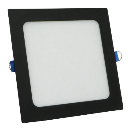 Lámpara empotrable LED RIGEL LED/10W/230V 4000K 16,8x16,8 cm negro