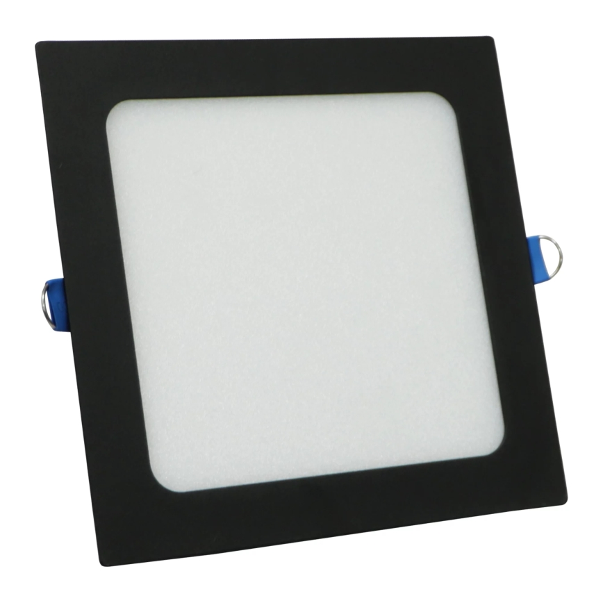 Lámpara empotrable LED RIGEL LED/10W/230V 4000K 16,8x16,8 cm negro