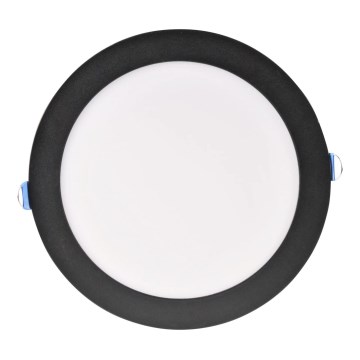 Lámpara empotrable LED RIGEL LED/14W/230V 4000K diá. 22 cm negro