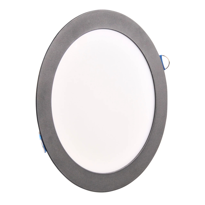 Lámpara empotrable LED RIGEL LED/14W/230V 4000K diá. 22 cm negro