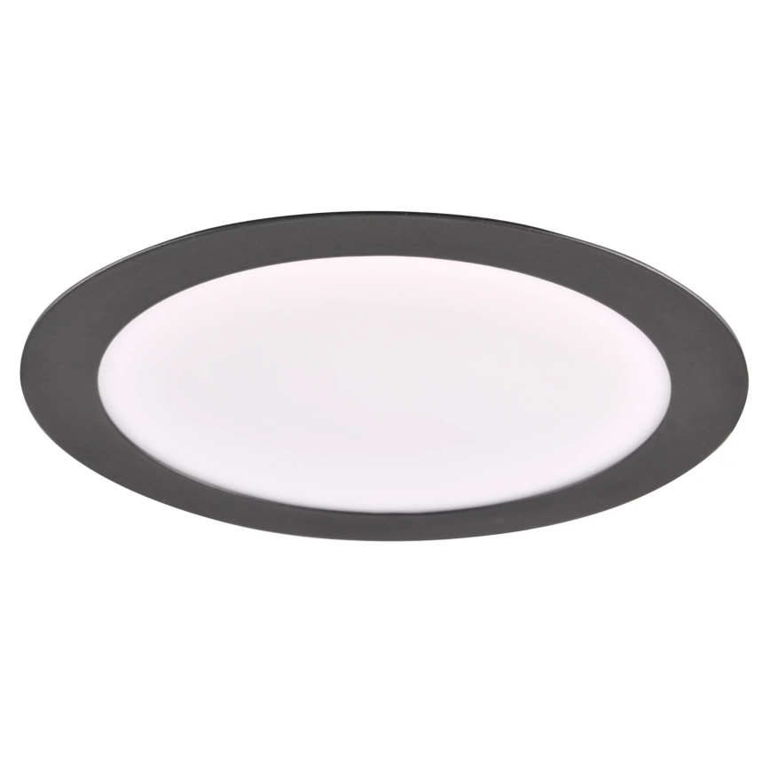 Lámpara empotrable LED RIGEL LED/14W/230V 4000K diá. 22 cm negro