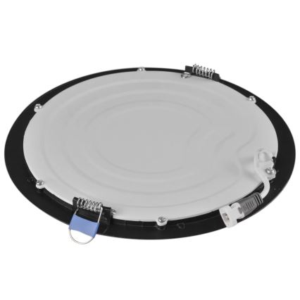 Lámpara empotrable LED RIGEL LED/14W/230V 4000K diá. 22 cm negro