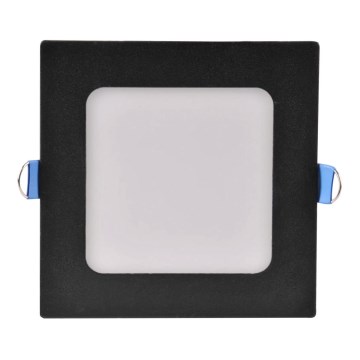 Lámpara empotrable LED RIGEL LED/4,8W/230V 4000K 11,8x11,8 cm negro
