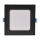 Lámpara empotrable LED RIGEL LED/4,8W/230V 4000K 11,8x11,8 cm negro